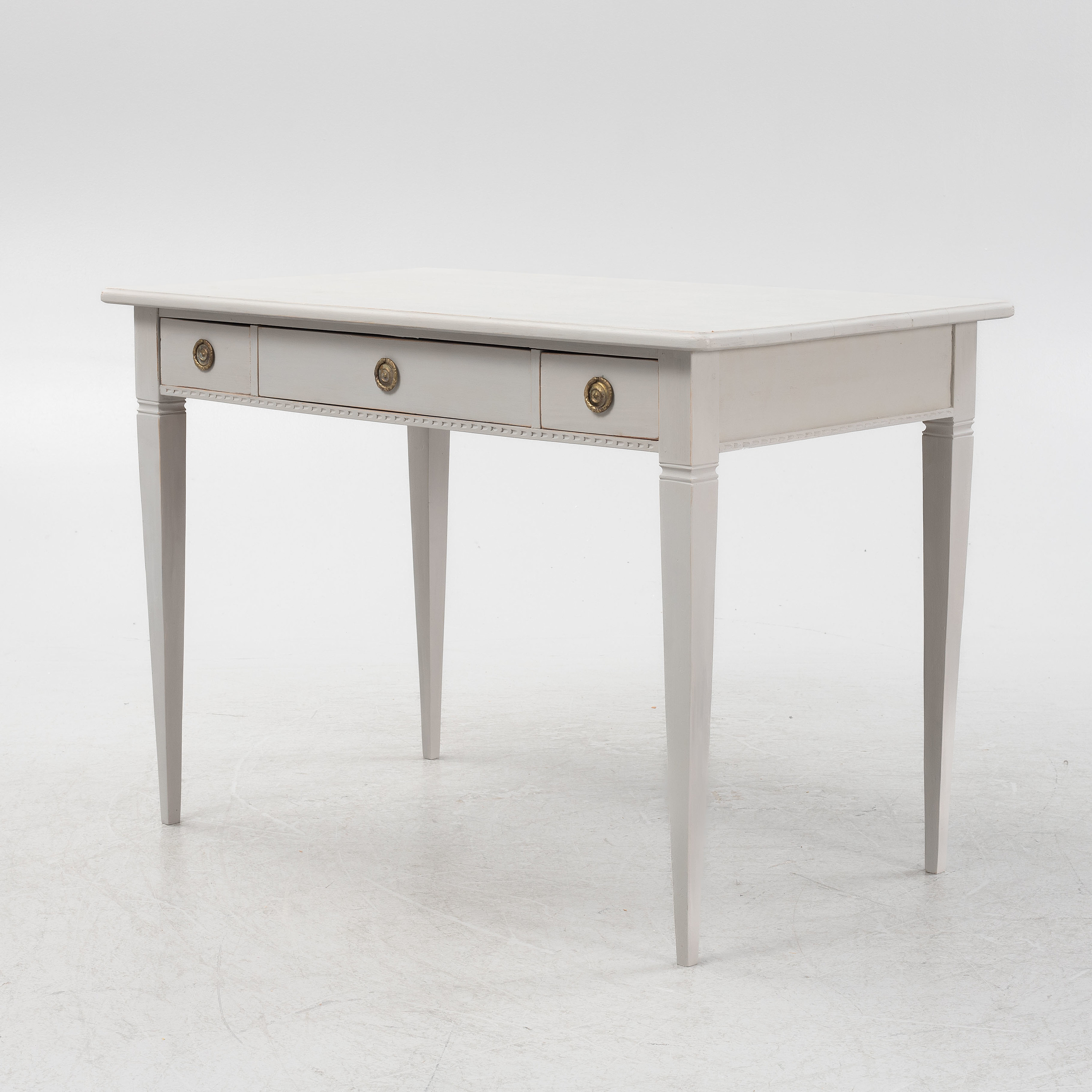 A Gustavian style desk, early 20th Century. - Bukowskis