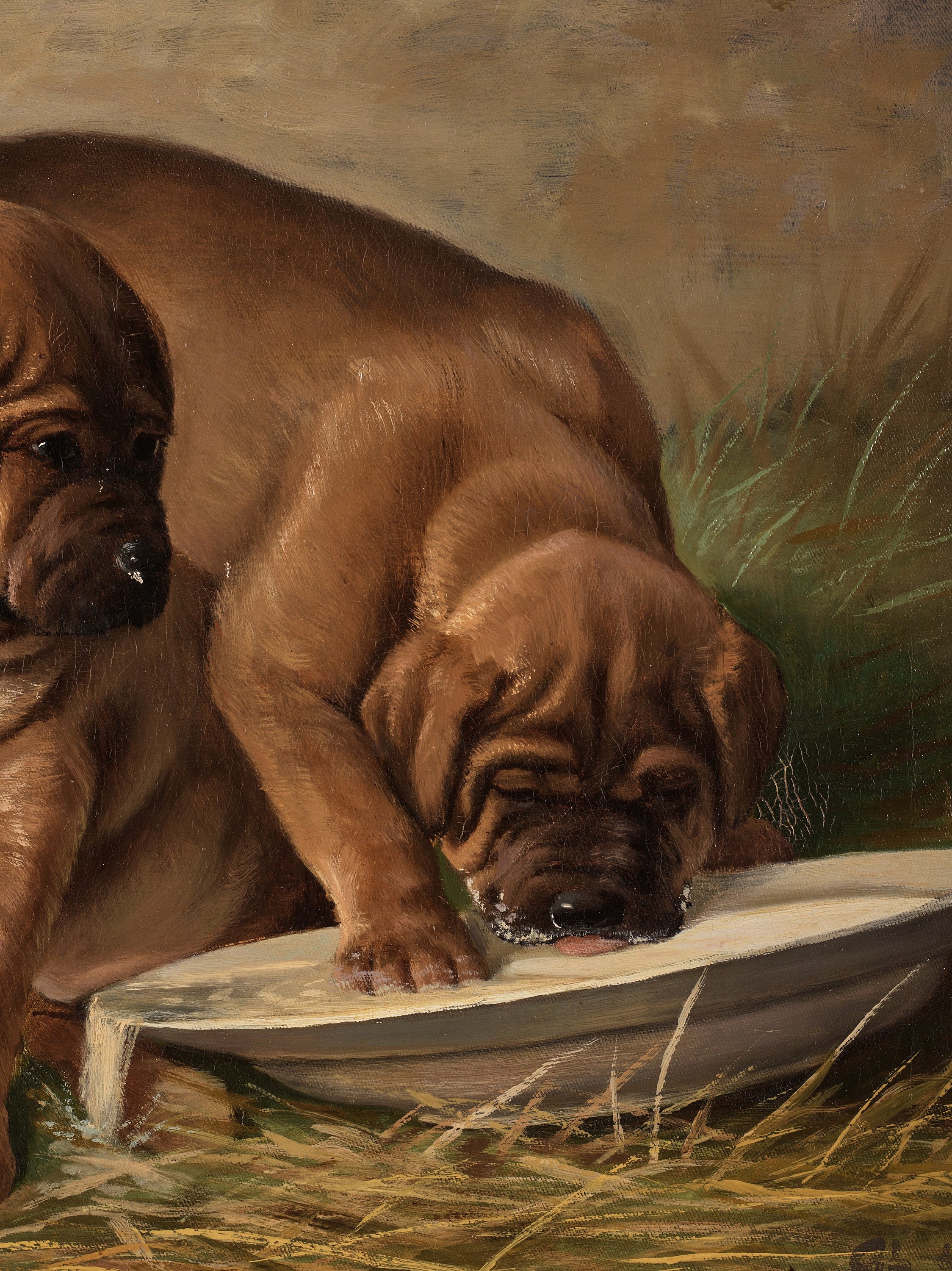 Johan von Holst, The food is ready. Bukowskis