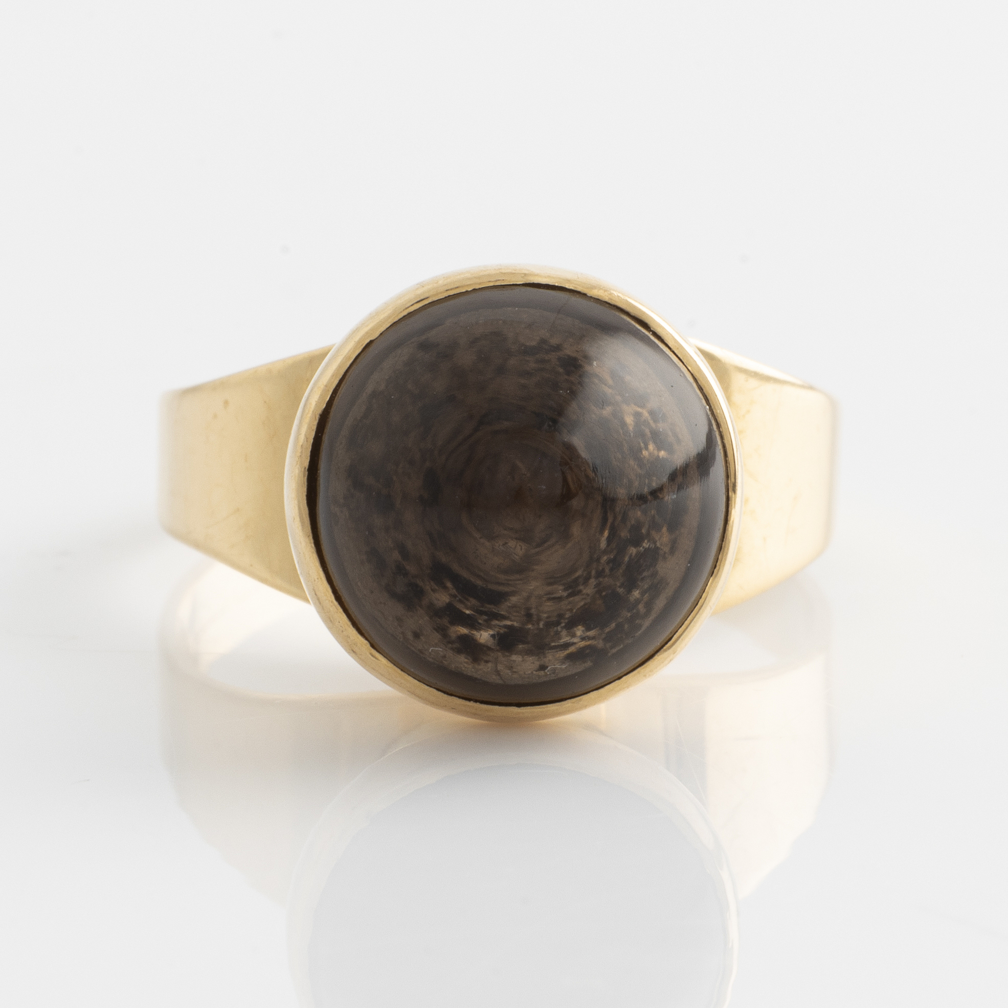 Ring 18K Guld Med R kkvarts Bukowskis