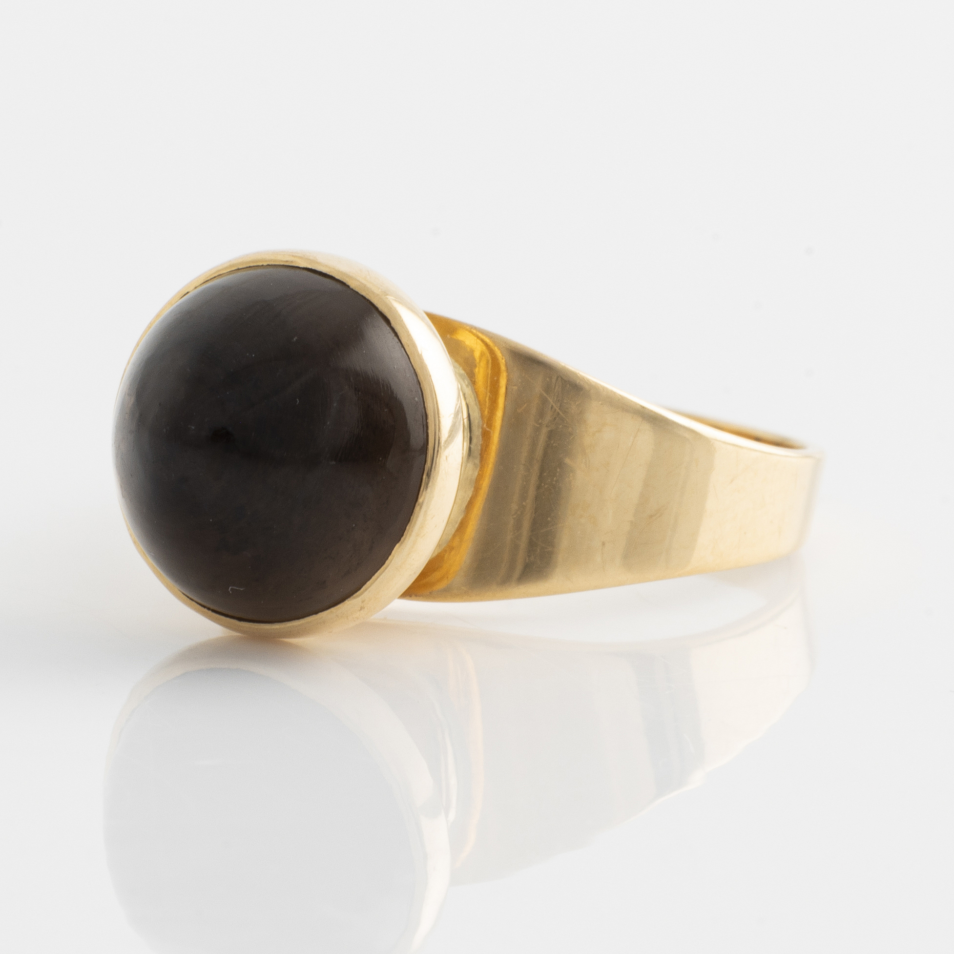 Ring 18K Guld Med R kkvarts Bukowskis