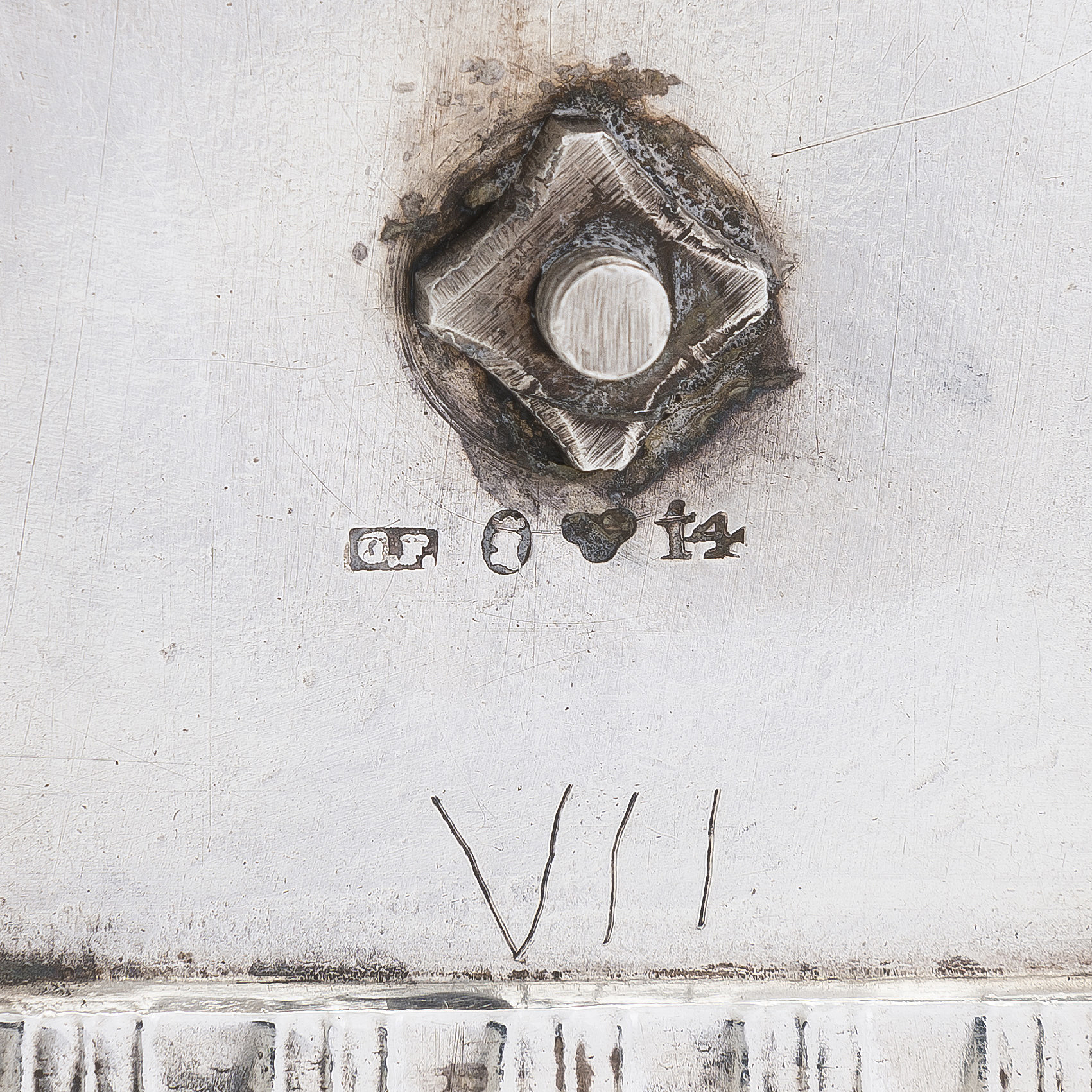 Gustaf Folcker, ljusstakar, ett par, silver, Stockholm 1839. Bukowskis