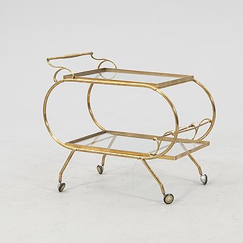 Serving trolley late 20th century.