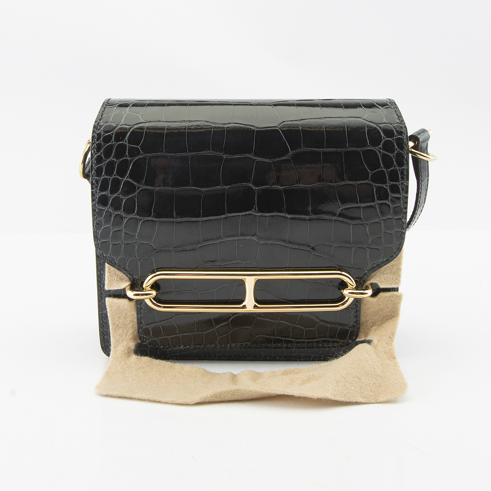 hermes roulis crocodile