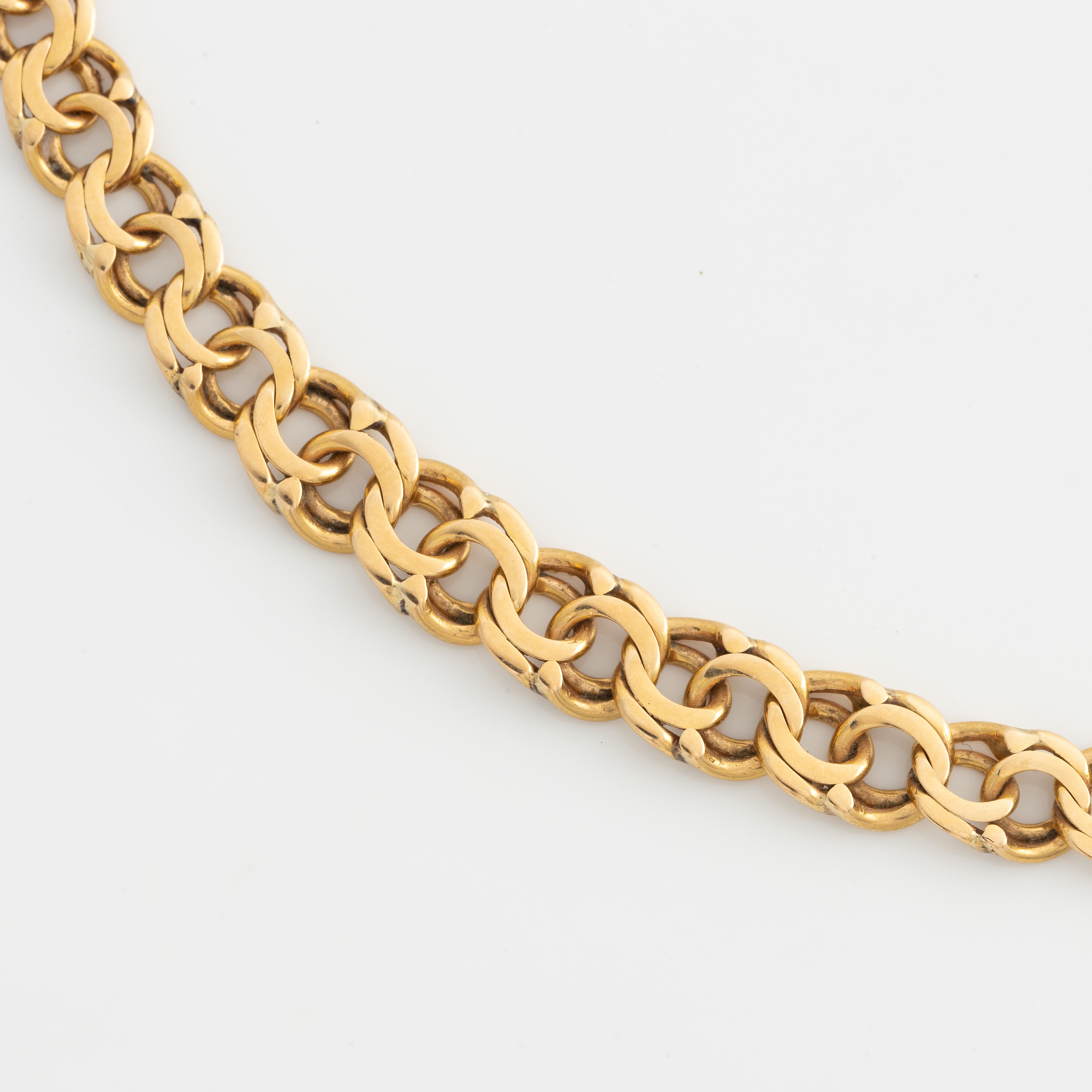 Collier En Or Jaune 18 Carats - Poids 2,2 Grammes - Occasion TBE (Très Bon État)