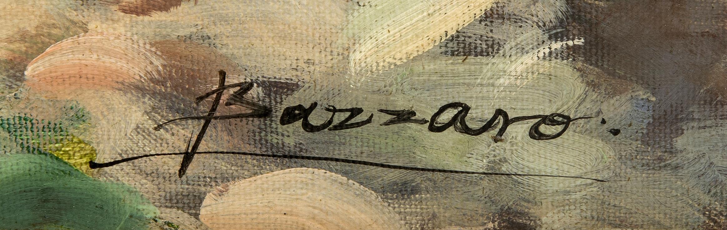 Leonardo Bazzaro, blommande glänta. - Bukowskis