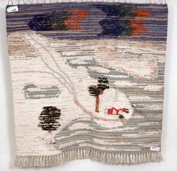 153241. VÄGGBONAD, Eevi Kirsti Järvelä, 150x160.