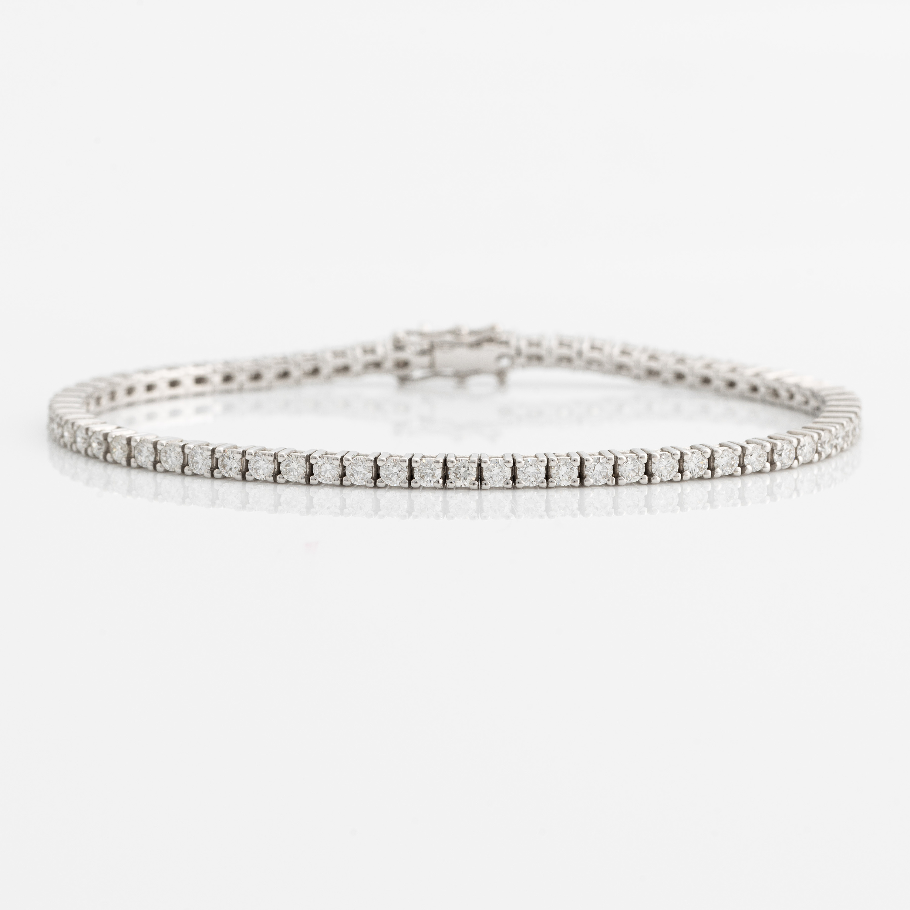 TOEECY Tennisarmband voor vrouwen, 18K vergulde AAA