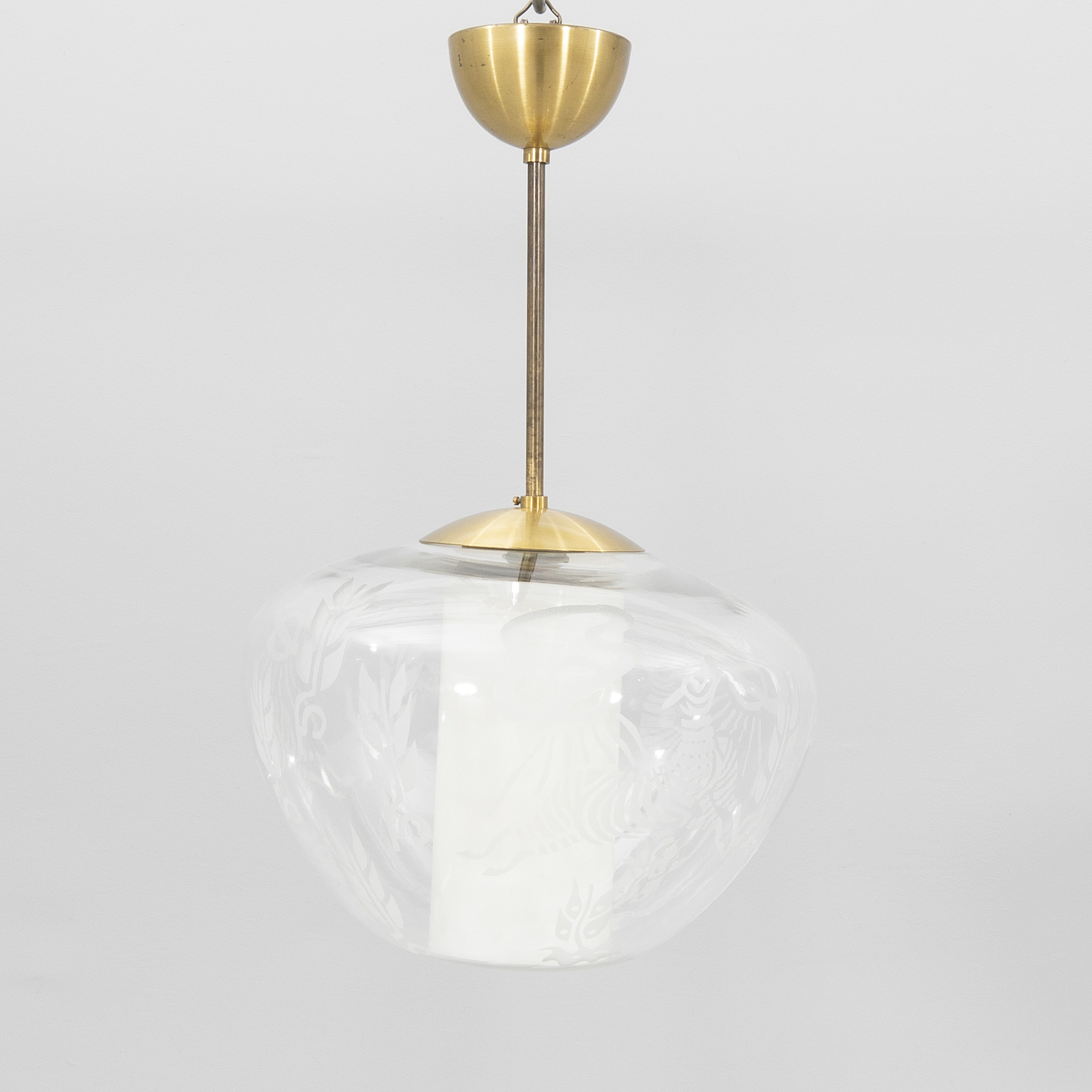 Swedish Modern Taklampa 1940 tal Bukowskis