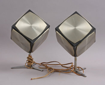 155837. HÖGTALARE, 2 st, Grundig, 1960-tal.