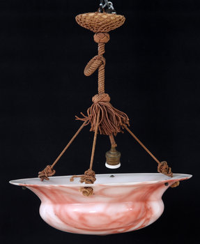 159365. TAKAMPEL, glas, 1900-tal. H 54.
