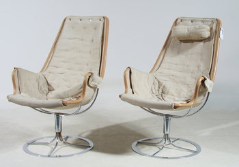 161893. FÅTÖLJER, ett par, Jetson, Bruno Mathsson, Dux.