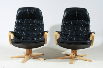 162647. FÅTÖLJER, ett par, Dux. 1900-talets andra hälft.