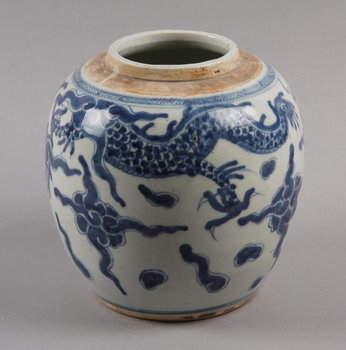 165659. BOJAN, porslin, Kina, 1800-tal.