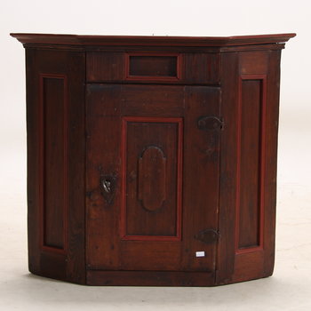 168695. HÖRNSKÅP, allmoge, 1800-tal.
