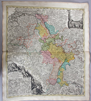 169501. KARTA, J B Homann 1720.