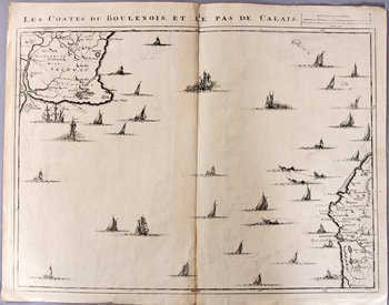 169669. KARTA, okänd upphovsman, 1709.