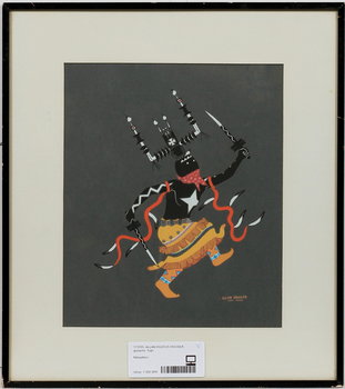 173105. ALLAN HOZOUS HOUSER, silkscreenprint. Sign i plåten.