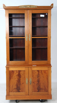 173453. BOKSKÅP, Karl Johan-stil, 1900-tal.