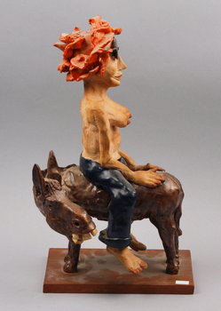 173647. SKULPTUR, keramik, 1900-tal.