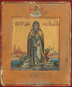 174997. IKON MED SILVERRAM, Ryssland resp Atelier Borgila, 1900-tal.