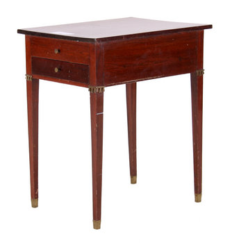 175891. DAMARBETSBORD, sengustavianskt, 1800-tal.