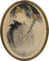 LOUIS ICART. Färgetsning och akvatint med h...