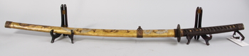 17707. KATANA, ostasien. 1900-tal.