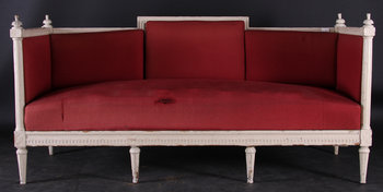 177563. SOFFA, gustavianskt provinsarbete, 1800-talets början.