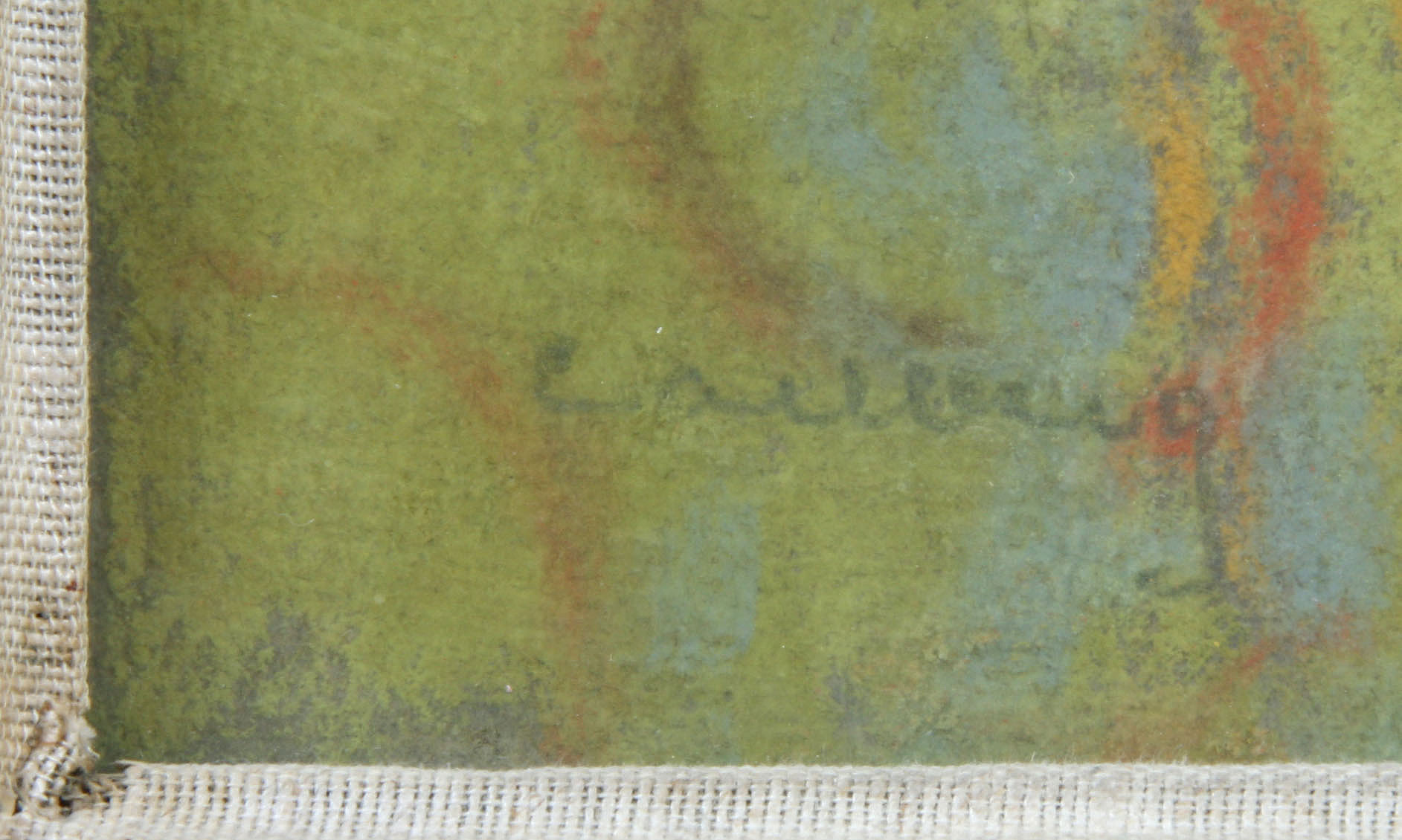 BENGT CARLBERG, pastell, sign. Bukowskis