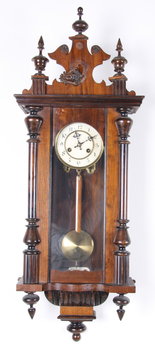 181254. VÄGGPENDYL, nyrenässans, Junghans, omkring 1900.