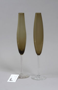 181467. POKALGLAS, ett par, Bengt Orup, Johansfors.