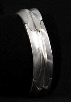 181851. ARMBAND, sterlingsilver, Björn Weckström för Lapponia, Finland, 1988.