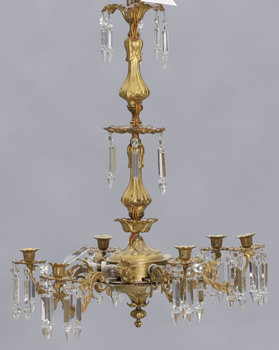 182320. LJUSKRONA, nyrokoko, 1800-talets andra hälft. H 66.