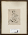 PAUL CÉZANNE, efter, etsning.