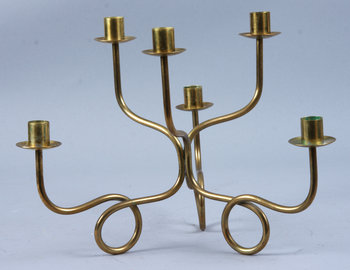 183955. KANDELABER, mässing, Josef Frank, Svenskt Tenn.