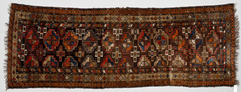 184902. GALLERIMATTA, orientalisk. Ca 273 x 98.