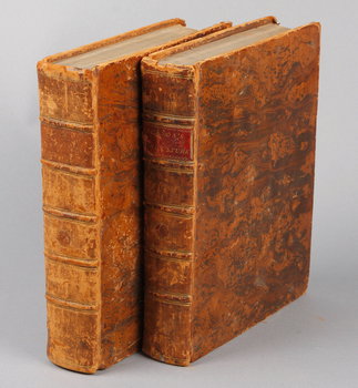 184917. BOKVERK, 2 band, PRACTICAL AGRICULTURE OR MODERN HUSBANDRY, vol I-II, av RW. Dickson, London 1807.