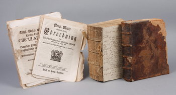 185528. KUNGÖRELSER, 1718-1820-talet.