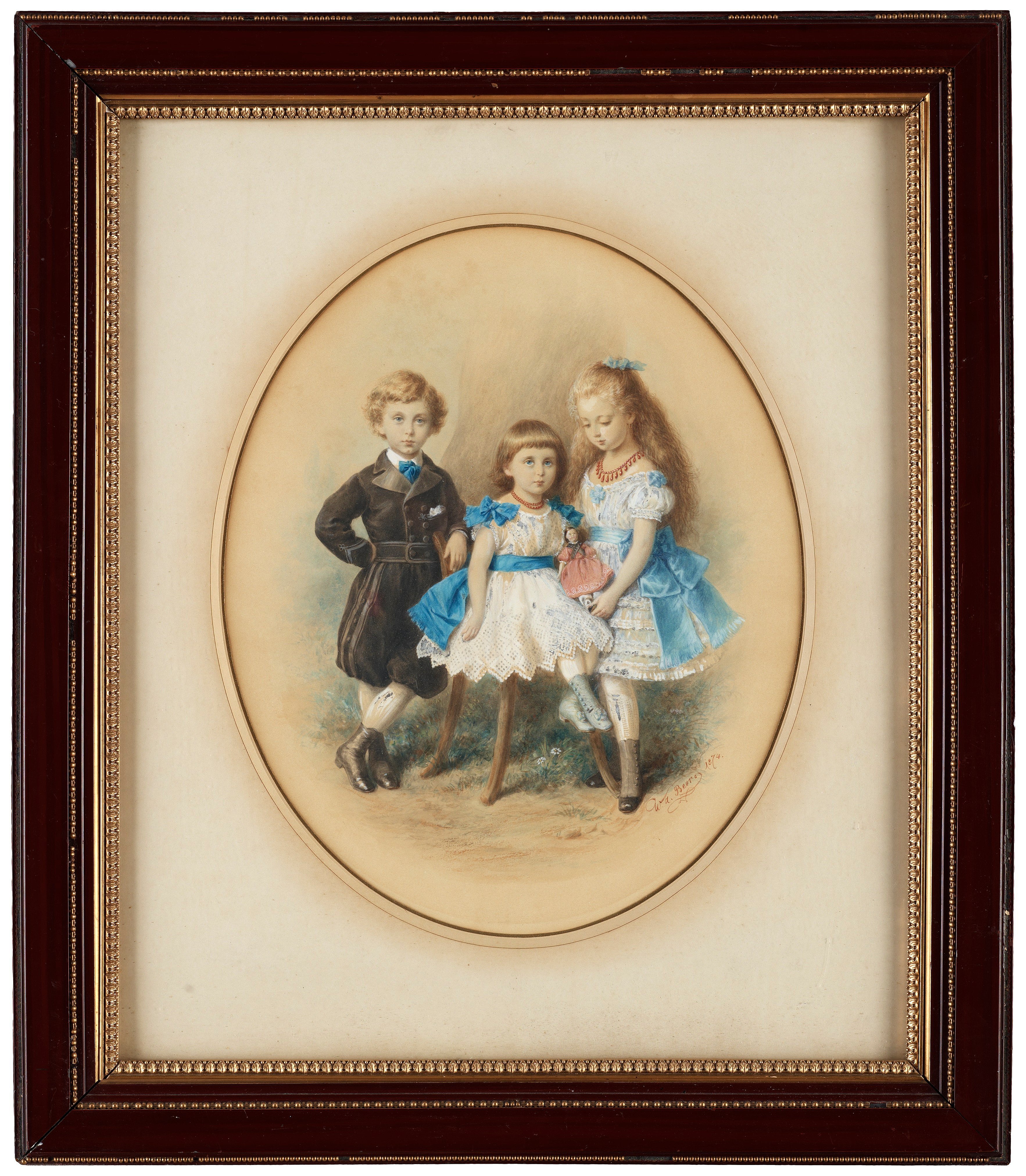 Wilhelm Amandus Beer, Three children. Bukowskis