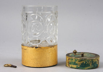 185808. SPELDOSOR, 2 st, 1800-tal.
