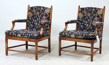 185892. FÅTÖLJER, 2 st snarlika, Gripsholmsmodell, 1900-tal.