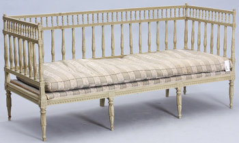 186241. SOFFA, sengustaviansk, 1700-talets slut.