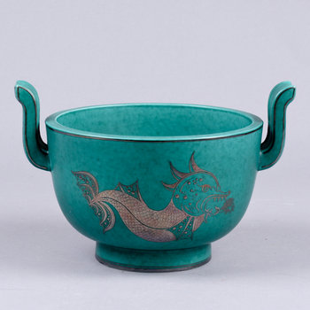 187269. SKÅL, stengods, Argenta, Wilhelm Kåge, 193040-tal.