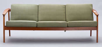 189783. SOFFA SAMT FÅTÖLJ, design Folke Ohlsson Bodafors. 1960-tal.