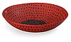 A Carlo Scarpa 'Murrine Opache' glass bowl, Venini, Italy.