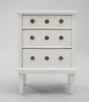 192206. BYRÅ, sengustaviansk stil, omkring 1900.