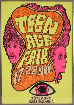 194953. AFFISCH,Teen Age Fair, 17-22 nov 1967.