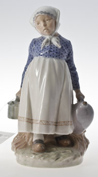 197063. FIGURIN, porslin, Royal Copenhagen.