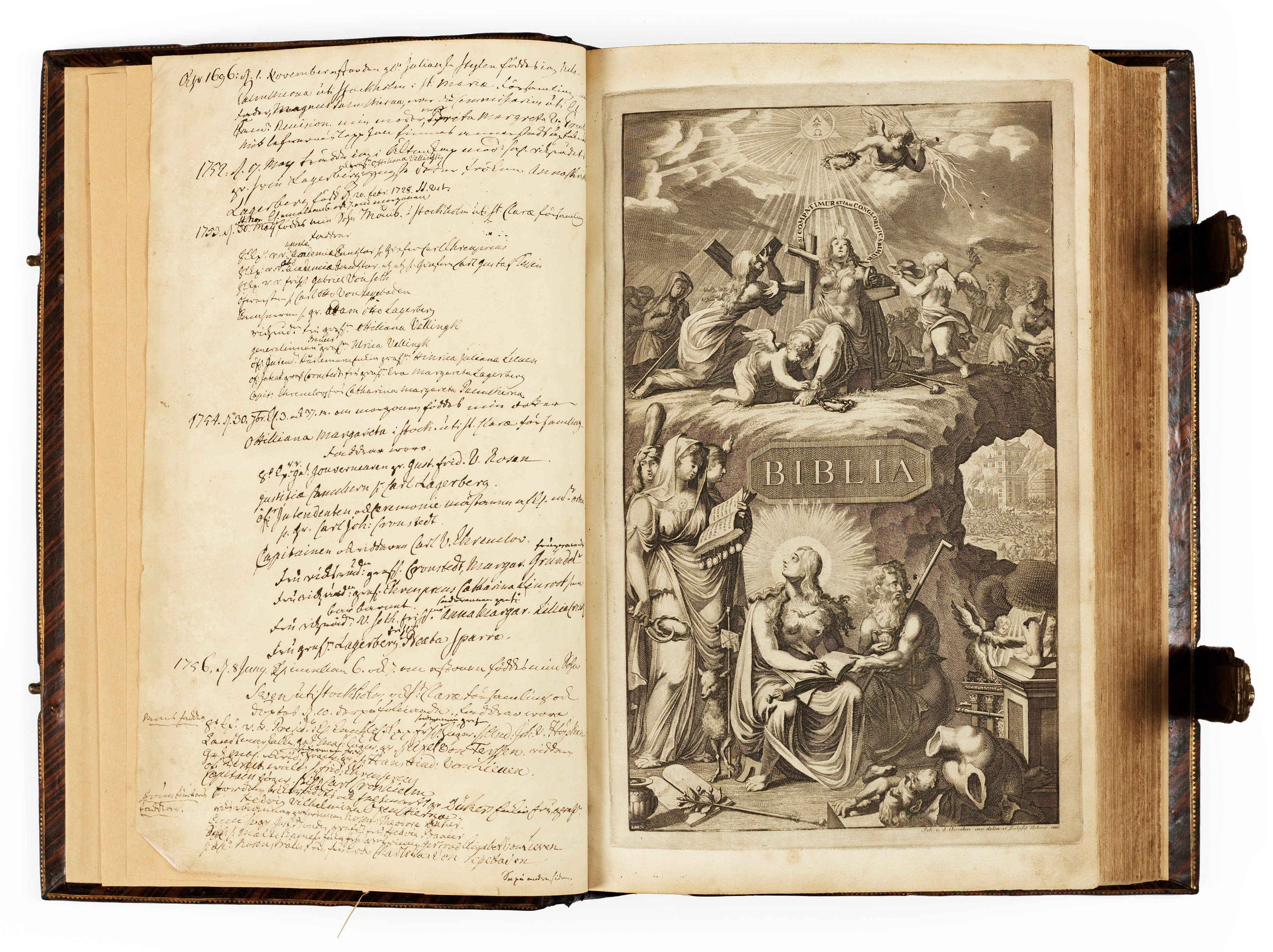 Karl XIIs bible. Bukowskis