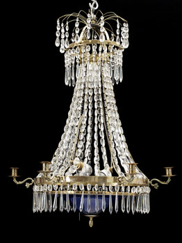 197804. LJUSKRONA, empirestil, 1900-talets första hälft. H 86.